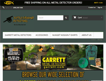 Tablet Screenshot of battleground-detectors.com